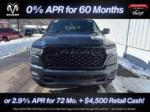 Blue Metallic 2026 RAM 1500 Big Horn/Lone Star