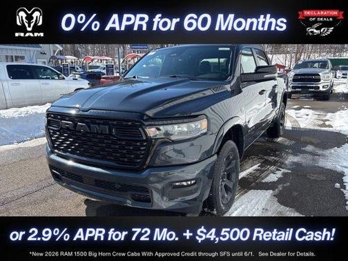 Blue Metallic 2026 RAM 1500 Big Horn/Lone Star