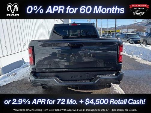 Blue Metallic 2026 RAM 1500 Big Horn/Lone Star