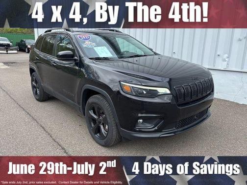 Diamond Black 2021 Jeep Cherokee Latitude Plus