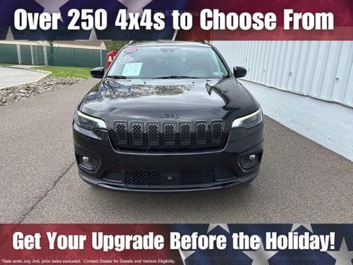 Diamond Black 2021 Jeep Cherokee Latitude Plus