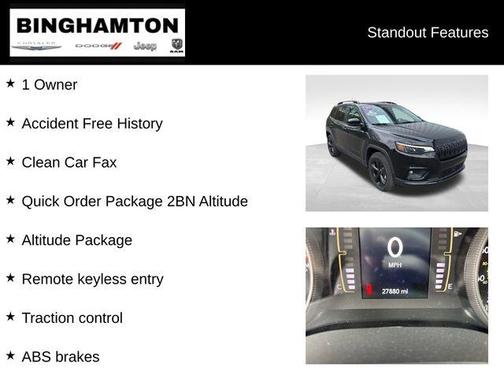 Diamond Black 2021 Jeep Cherokee Latitude Plus