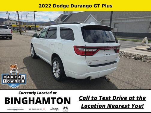 White Knuckle Clearcoat 2022 Dodge Durango GT