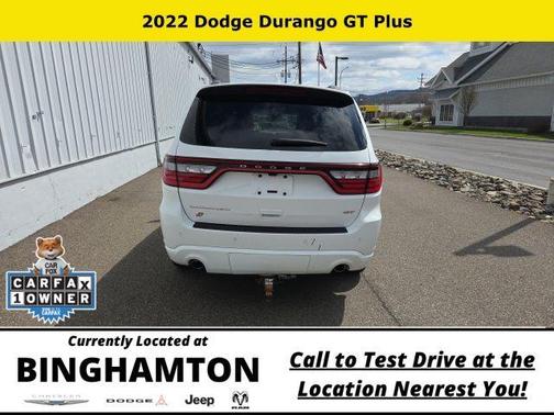 White Knuckle Clearcoat 2022 Dodge Durango GT