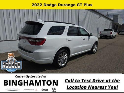 White Knuckle Clearcoat 2022 Dodge Durango GT