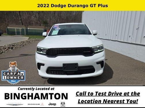 White Knuckle Clearcoat 2022 Dodge Durango GT