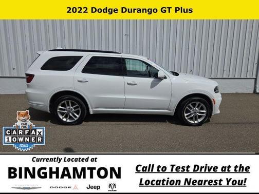 White Knuckle Clearcoat 2022 Dodge Durango GT