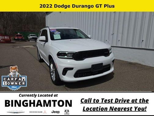White Knuckle Clearcoat 2022 Dodge Durango GT