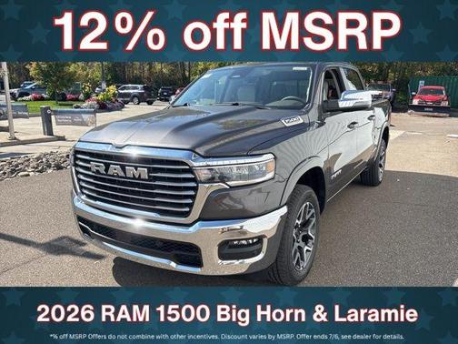 Granite Crystal Clearcoat Metallic 2026 RAM 1500 Laramie