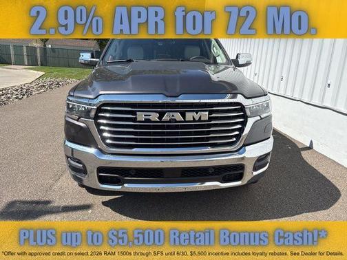 Granite Crystal Clearcoat Metallic 2026 RAM 1500 Laramie