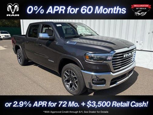 Granite Crystal Clearcoat Metallic 2026 RAM 1500 Laramie