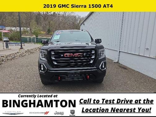 Onyx Black 2019 GMC Sierra 1500 AT4