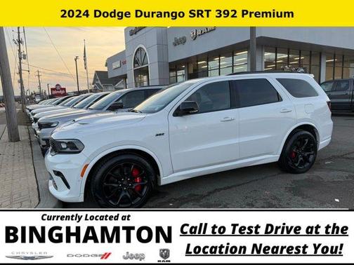 White Knuckle Clearcoat 2024 Dodge Durango SRT 392