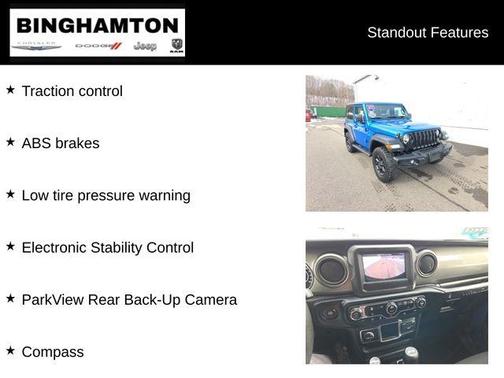 Hydro Blue Pearl 2022 Jeep Wrangler Sport