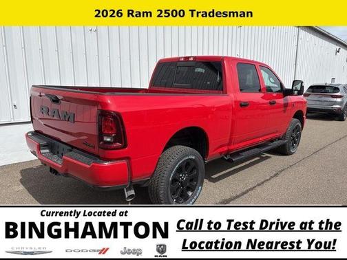 Flame Red Clearcoat 2026 RAM 2500 Tradesman