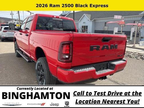 Flame Red Clearcoat 2026 RAM 2500 Tradesman