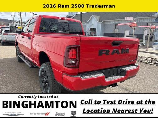 Flame Red Clearcoat 2026 RAM 2500 Tradesman
