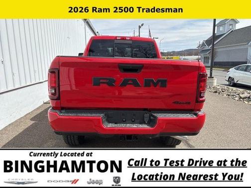 Flame Red Clearcoat 2026 RAM 2500 Tradesman