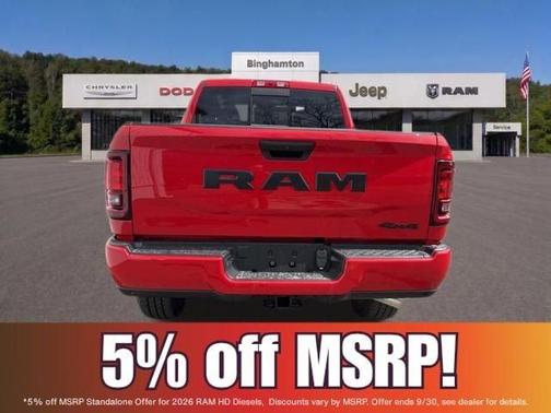 Flame Red Clearcoat 2026 RAM 2500 Tradesman