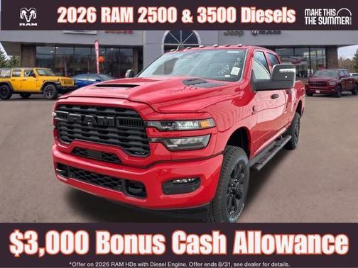 Flame Red Clearcoat 2026 RAM 2500 Tradesman