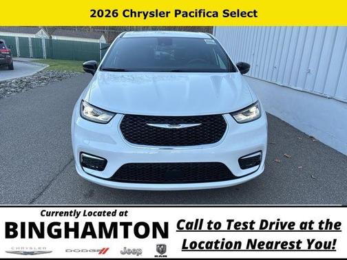 Bright White Clearcoat 2026 Chrysler Pacifica Select