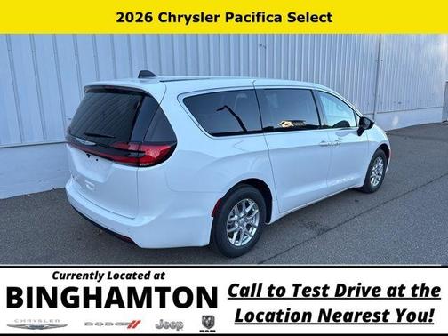Bright White Clearcoat 2026 Chrysler Pacifica Select