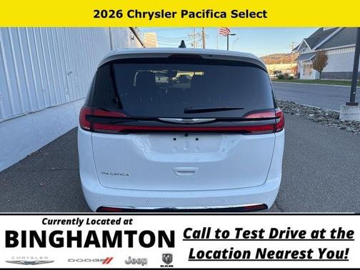 Bright White Clearcoat 2026 Chrysler Pacifica Select