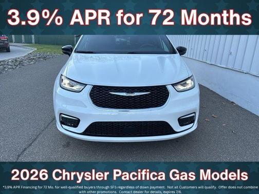 Bright White Clearcoat 2026 Chrysler Pacifica Select
