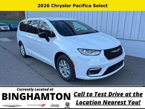 Bright White Clearcoat 2026 Chrysler Pacifica Select
