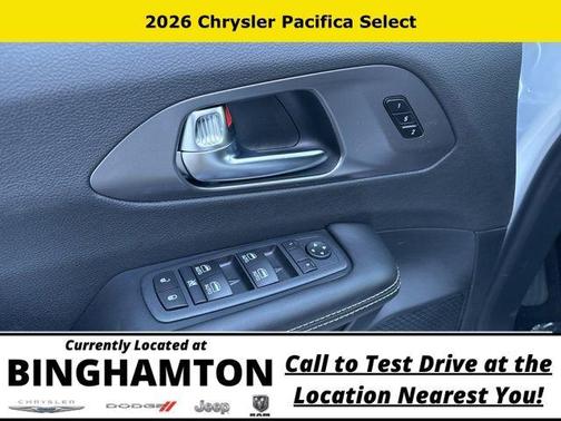 Bright White Clearcoat 2026 Chrysler Pacifica Select