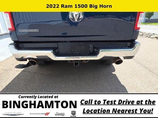 Patriot Blue Pearlcoat 2022 RAM 1500 Big Horn