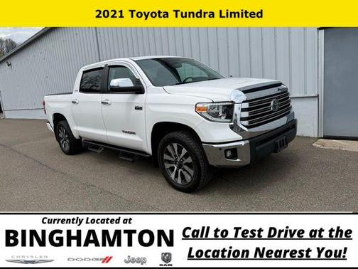 Super White 2021 Toyota Tundra Limited