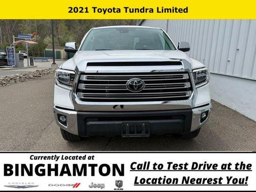 Super White 2021 Toyota Tundra Limited