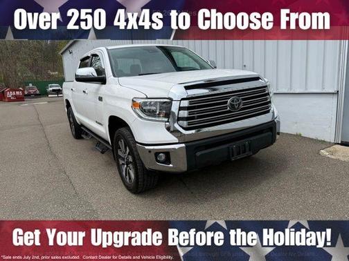 Super White 2021 Toyota Tundra Limited