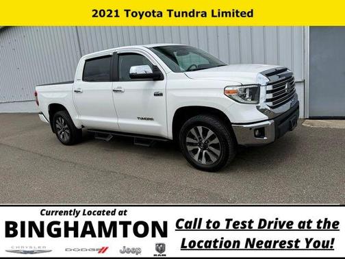 Super White 2021 Toyota Tundra Limited