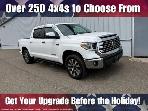 Super White 2021 Toyota Tundra Limited