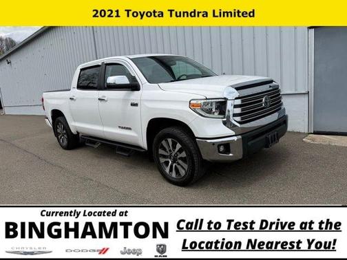 Super White 2021 Toyota Tundra Limited
