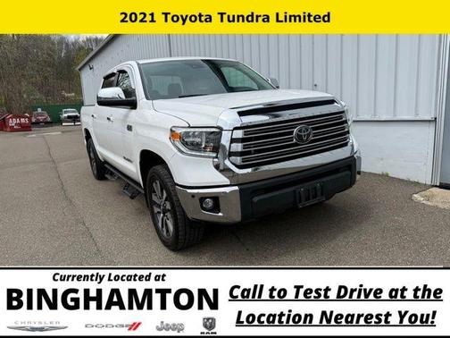 Super White 2021 Toyota Tundra Limited
