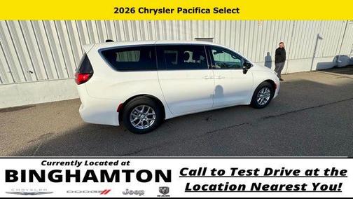 Bright White Clearcoat 2026 Chrysler Pacifica Select