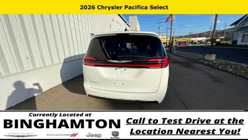 Bright White Clearcoat 2026 Chrysler Pacifica Select