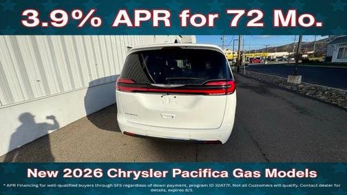 Bright White Clearcoat 2026 Chrysler Pacifica Select