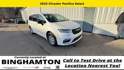 Bright White Clearcoat 2026 Chrysler Pacifica Select