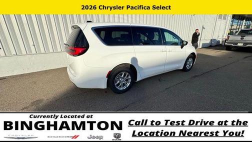 Bright White Clearcoat 2026 Chrysler Pacifica Select