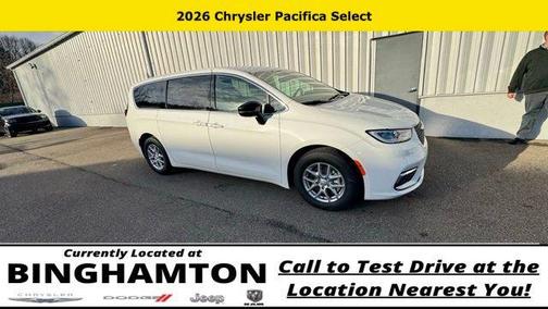 Bright White Clearcoat 2026 Chrysler Pacifica Select