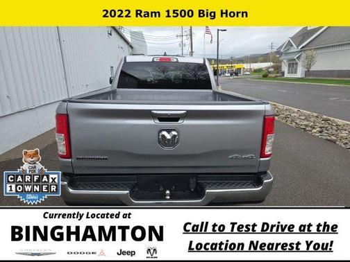 Billet Silver Metallic Clearcoat 2022 RAM 1500 Big Horn