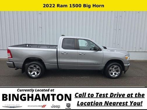 Billet Silver Metallic Clearcoat 2022 RAM 1500 Big Horn