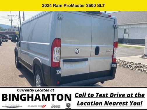 Bright Silver Clearcoat Metallic 2024 RAM ProMaster 3500 Low Roof