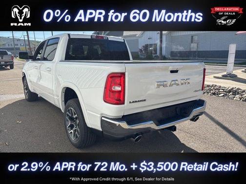 Ivory White 2026 RAM 1500 Laramie