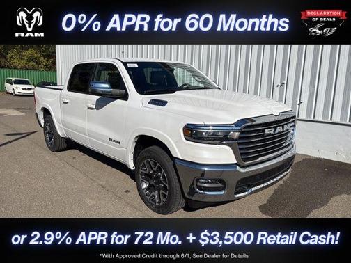Ivory White 2026 RAM 1500 Laramie