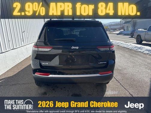 Diamond Black 2026 Jeep Grand Cherokee Limited